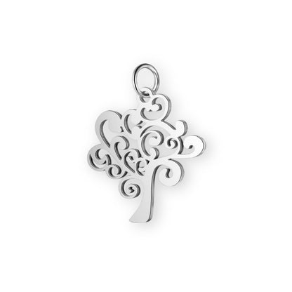 Une collection de pendentif arbre de vie en argent pour bola de grossesse de femme enceinte