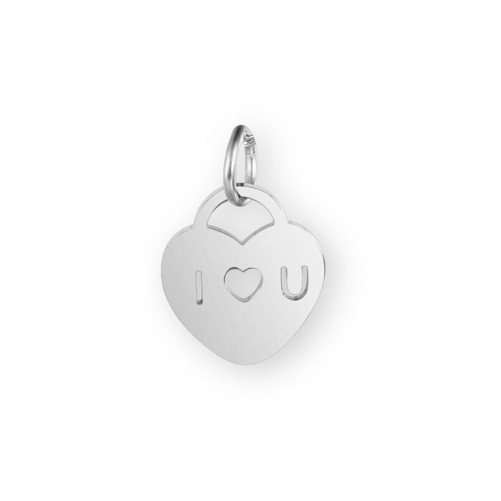 Une collection de pendentif i love you en argent pour bola de grossesse de femme enceinte